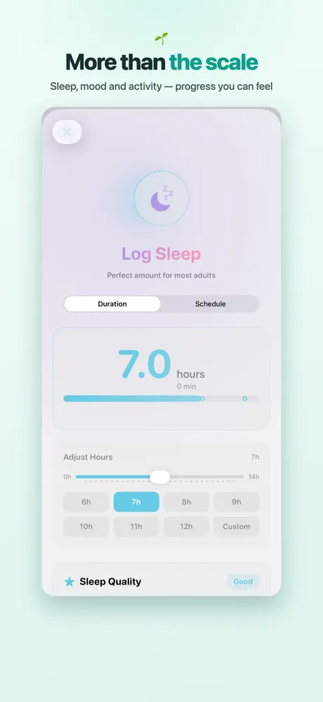 Sleep and mood tracking